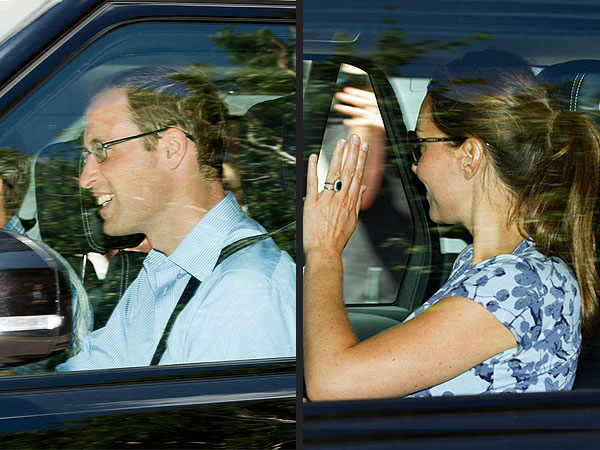 Will, Kate & Baby Cambridge Leave Kensington Palace for the Middletons'| Royal Baby, Carole Middleton, Kate Middleton, Michael Middleton, Prince George, Prince William
