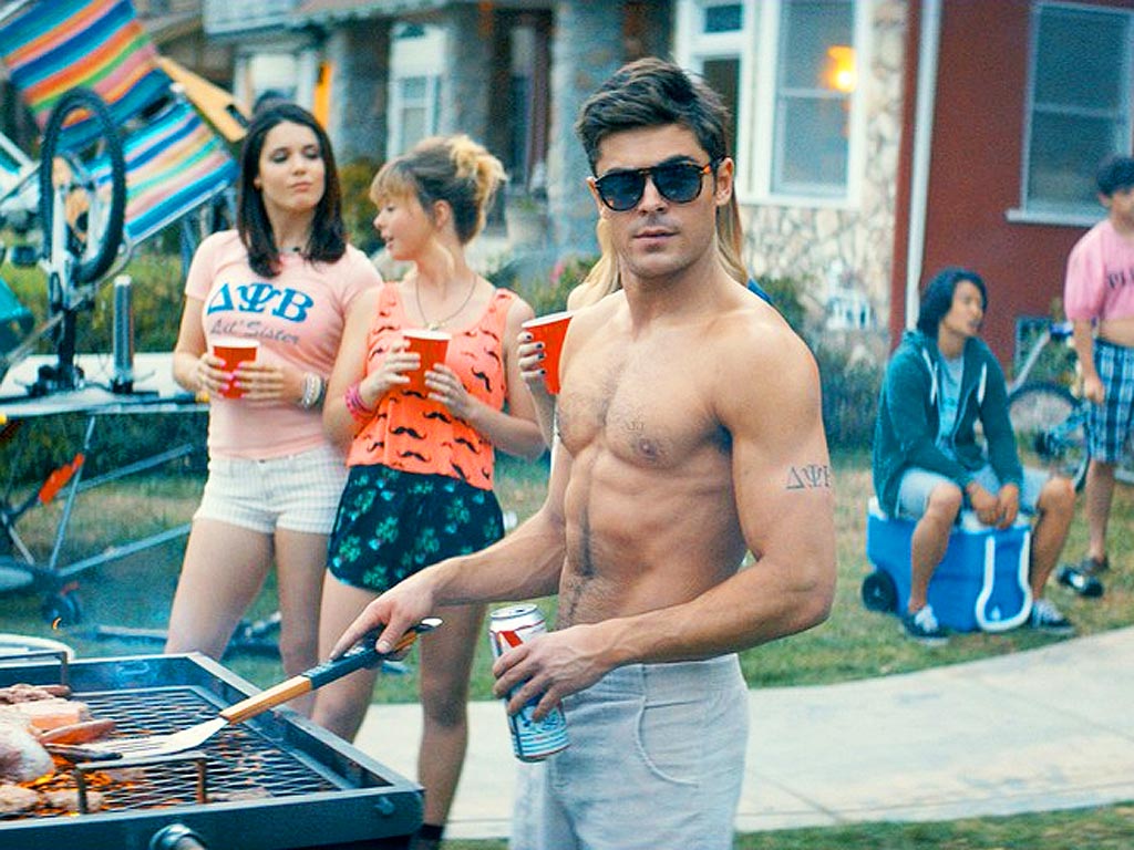 Zac Efron Goes Shirtless In New Neighbors Still Peoplecom