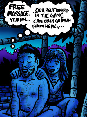 Stephen Fishbach's Survivor Blog: This Game Isn't About Trust| Celebrity Blog, Survivor, Erik Reichenbach, Stephen Fishbach