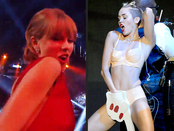How to Tell the Difference Between the CMAs & the VMAs| Country Music Association Awards, Blurred Lines, Duck Dynasty, Jersey Shore, 'N Sync, Austin Mahone, Hunter Hayes, Lauren Alaina, Miley Cyrus, Nicole Polizzi, Robin Thicke, Scotty McCreery, Taylor Swift