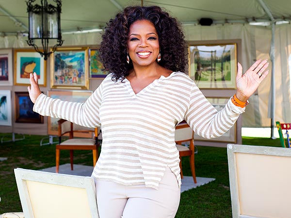 Oprah Winfrey Downsizes with an Epic Yard Sale