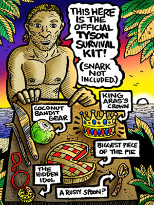 Stephen Fishbach's Survivor Blog: Tyson Gets It Right – and Ousts King Aras| Celebrity Blog, Survivor, Stephen Fishbach, Tyson Apostol