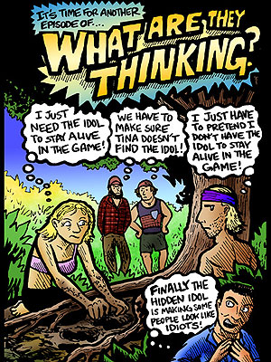 Stephen Fishbach's Survivor Blog: Exhaustion Leads to Wrong Moves| Celebrity Blog, Survivor, Aras Baskauskas, Erik Reichenbach, Stephen Fishbach, Tina Wesson