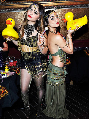 Vanessa Hudgens Celebrates Sister's Birthday – in Matching Bollywood Getups