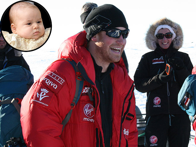 Prince Harry: South Pole Trek Is Escape from Prince William's 'Screaming Child'