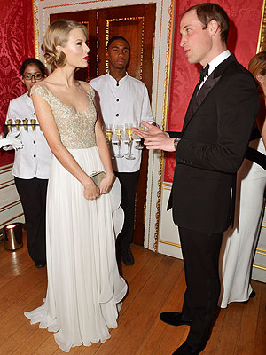 Taylor Swift Performs for Royalty – and Meets Prince William