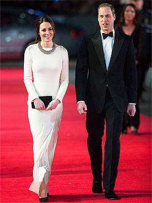Prince William and Kate Attend Mandela Premiere in London