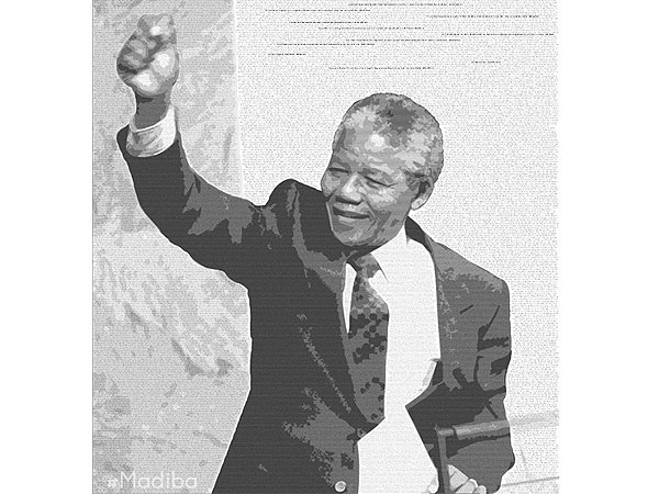 Twitter Art Tribute Shows the Reach of Nelson Mandela's Influence| Nelson Mandela