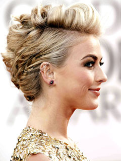 Julianne Hough Rocks (Real!) Beetle Earrings at Golden Globes | Julianne Hough