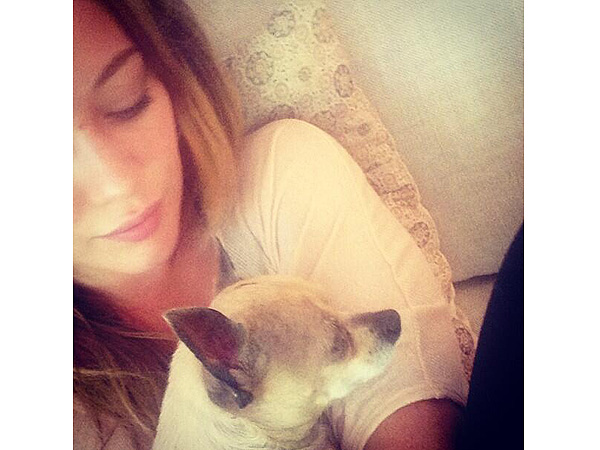 Hilary Duff's Dog Lola Dies