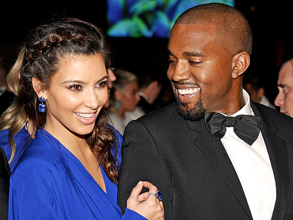 Kim Kardashian and Kanye West