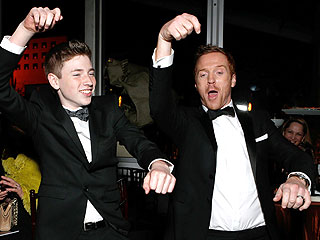 Globes Stars Party On Down | Damian Lewis