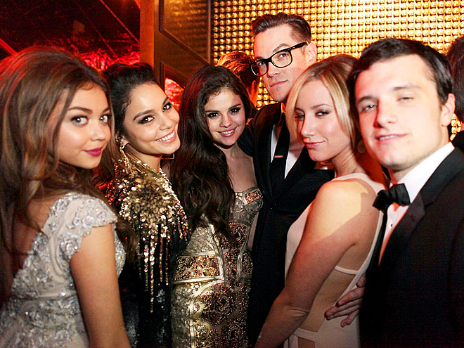 WHO'S THE MAN?
 photo | Ashley Tisdale, Josh Hutcherson, Sarah Hyland, Selena Gomez, Vanessa Hudgens