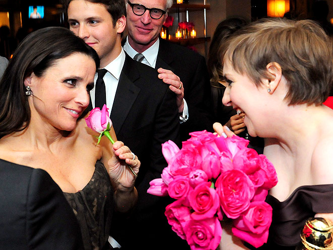 ROSE TO THE OCCASION photo | Julia Louis-Dreyfus, Lena Dunham