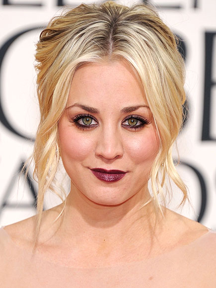 BOLDEST LIP COLOR photo | Kaley Cuoco