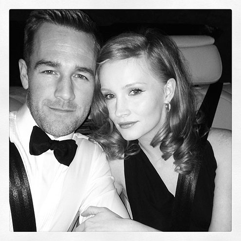 JAMES & KIMBERLY photo | James Van Der Beek