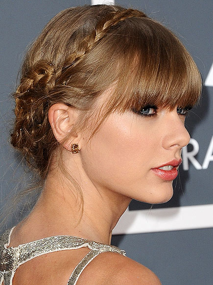 TAYLOR'S BRAIDED UPDO photo | Taylor Swift