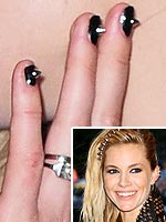 Sienna Miller Met Gala nails