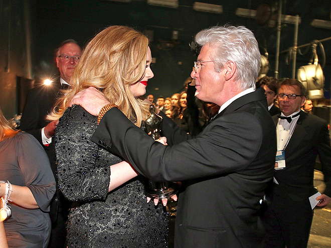 PROUD MOMENT photo | Adele, Richard Gere