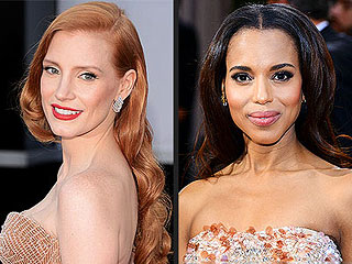Oscars 2013: The Best Hair and Makeup | Jessica Chastain