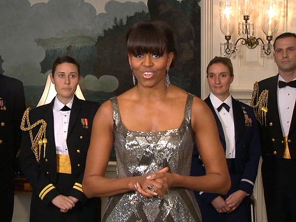 Michelle Obama Oscars Gown