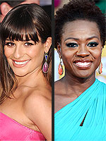 7 Trends Spotted at the SAG Awards | Lea Michele, Morena Baccarin, Viola Davis