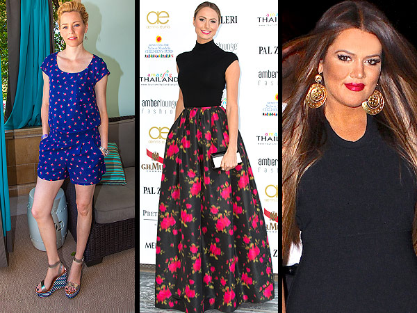 Celebrity dresses, shoes