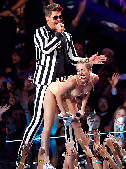 RUMP SHAKER photo | Miley Cyrus, Robin Thicke