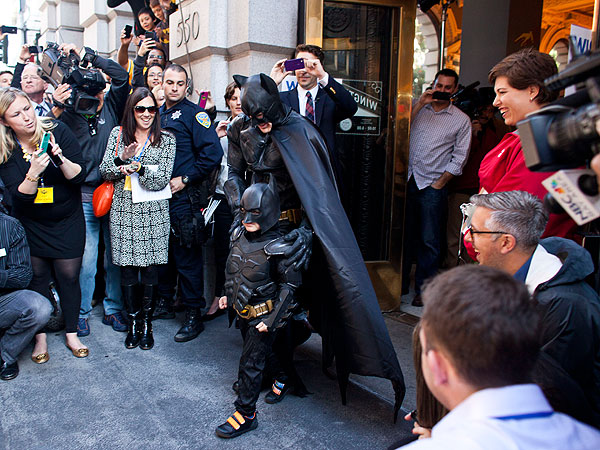 The Day SF Became Gotham City: How a Metropolis Is Making a 5-Year-Old's Wish Come True| Cancer, Batman
