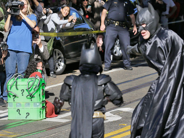 The Day SF Became Gotham City: How a Metropolis Is Making a 5-Year-Old's Wish Come True| Cancer, Batman