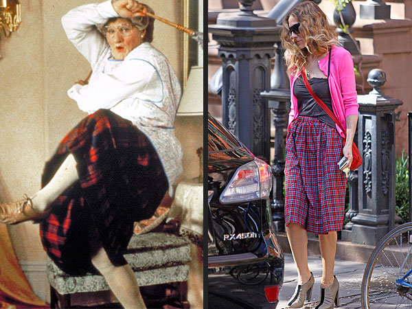 Mrs. Doubtfire's 20th Anniversary Style: Kim Kardashian and More Celebs Channel the Iconic Character| Mrs. Doubtfire, Kim Kardashian, Robin Williams