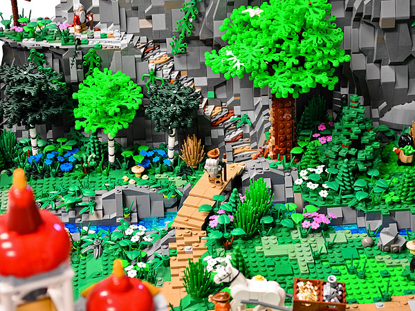 Why Yes, This Is an 80,000-Brick Lego Dwarven Village| The Hobbit: The Desolation of Smaug