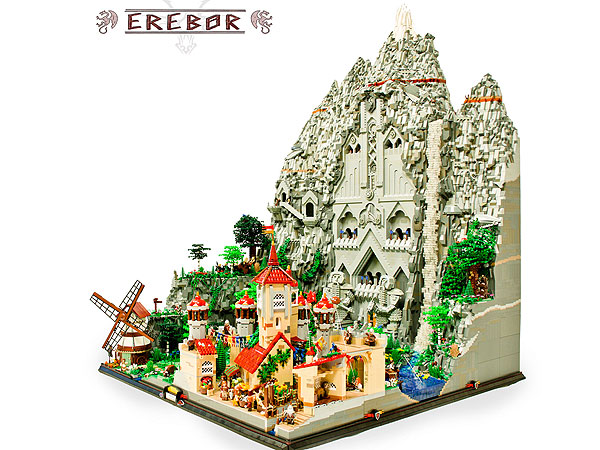 Why Yes, This Is an 80,000-Brick Lego Dwarven Village| The Hobbit: The Desolation of Smaug