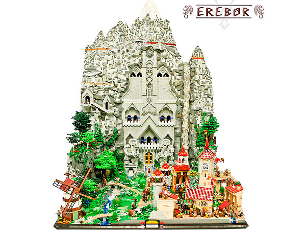Why Yes, This Is an 80,000-Brick Lego Dwarven Village| The Hobbit: The Desolation of Smaug