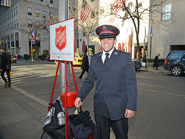 Portraits of N.Y.C. Salvation Army Bell Ringers| Real People Stories