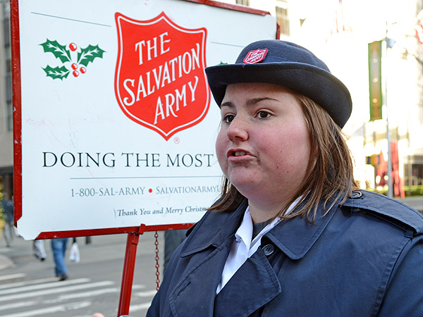 Portraits of N.Y.C. Salvation Army Bell Ringers| Real People Stories