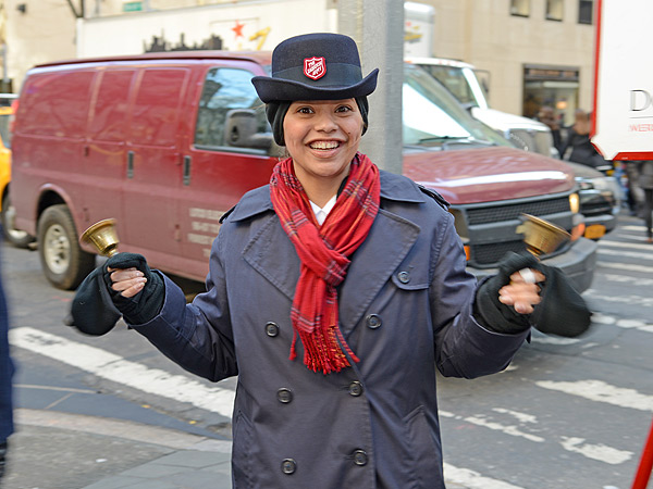 Portraits of N.Y.C. Salvation Army Bell Ringers| Real People Stories
