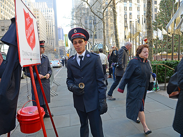 Portraits of N.Y.C. Salvation Army Bell Ringers| Real People Stories