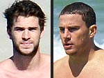 Hollywood's Sizzling Beach Bums | Liam Hemsworth
