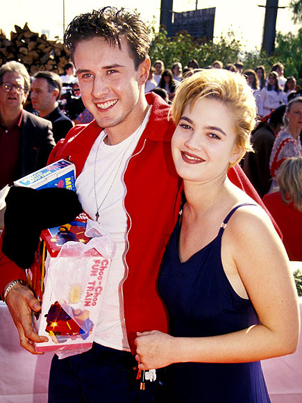 Who did Drew Barrymore call her boyfriend before she called him a costar?