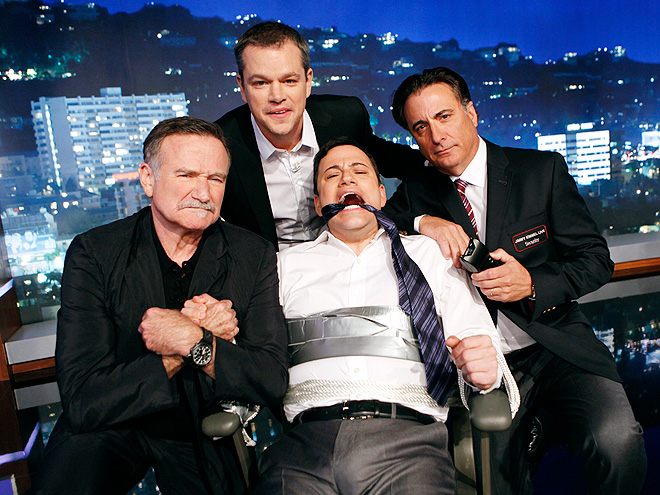 GAG ORDER photo | Andy Garcia, Jimmy Kimmel, Matt Damon, Robin Williams