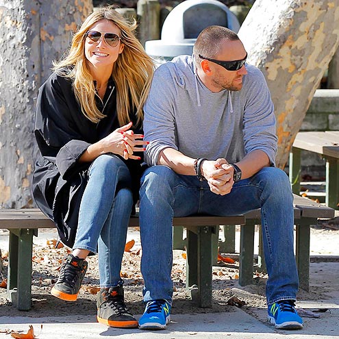 BENCH WARMERS photo | Heidi Klum