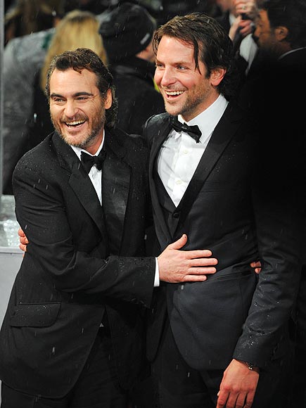 TOUCHING MOMENT photo | Bradley Cooper, Joaquin Phoenix