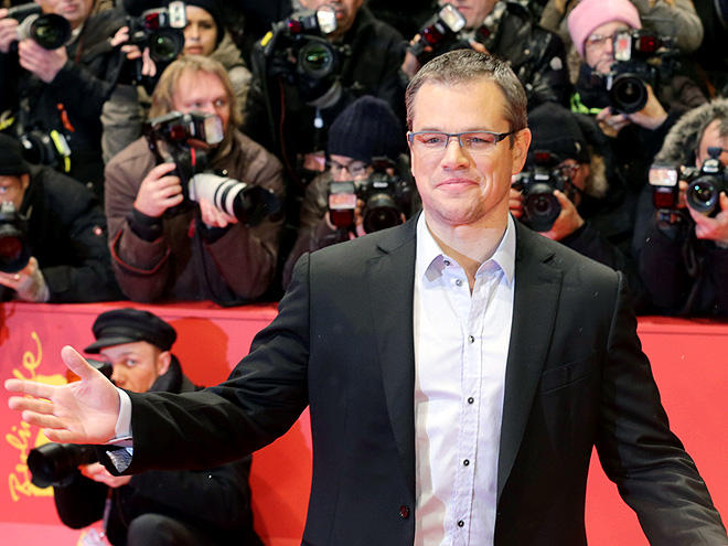 SNAP TO IT photo | Matt Damon