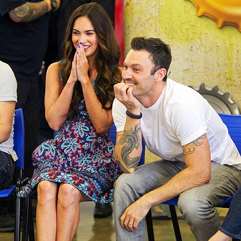 HAPPY FACES photo | Brian Austin Green, Megan Fox