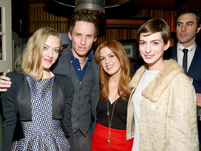ALL FOUR ONE photo | Amanda Seyfried, Anne Hathaway, Eddie Redmayne, Isla Fisher
