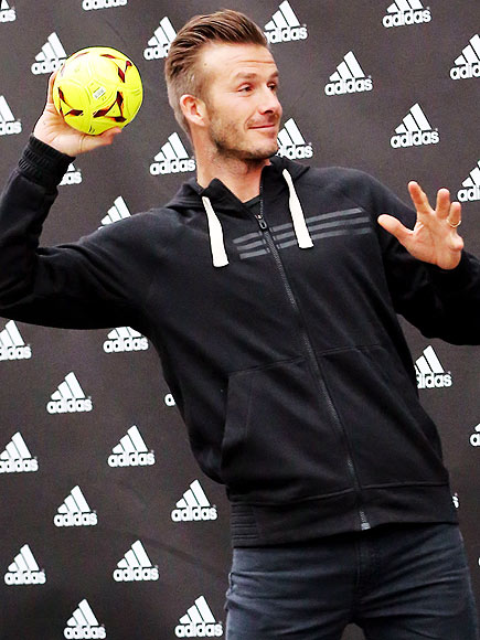 HE'S A CATCH photo | David Beckham