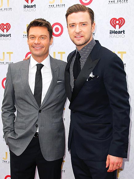 ALL PRESSED UP photo | Justin Timberlake, Ryan Seacrest