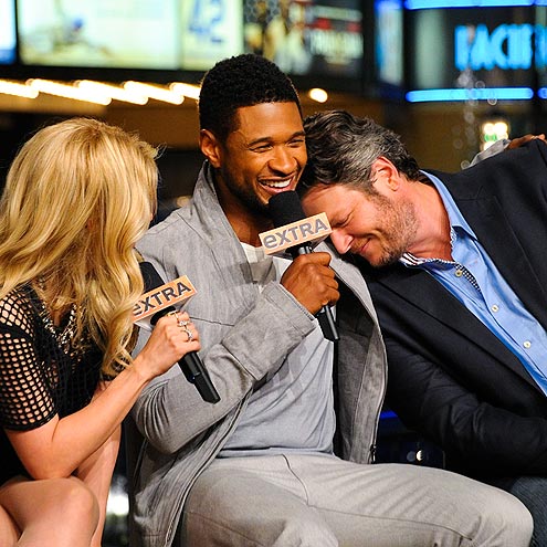 SNOOZE BUTTON photo | Blake Shelton, Shakira, Usher
