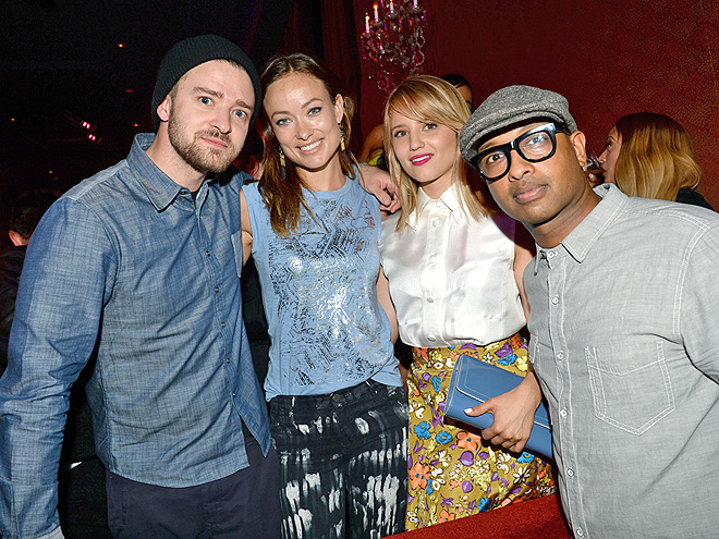MUSIC-MINDED photo | Dianna Agron, Justin Timberlake, Olivia Wilde